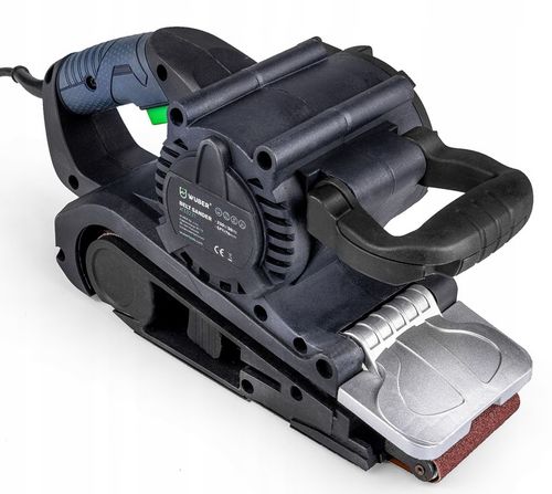 SZLIFIERKA TAŚMOWA WIELOFUNKCYJNA MOCNA DO DREWNA Z REGULACJĄ 1900W na Arena.pl