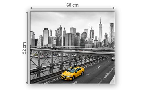 SZKLANA DESKA NA KUCHENKĘ 60x52 045A MIASTO na Arena.pl