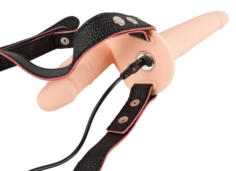 Vibrating Double Strap-On zdjęcie 8