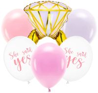 Zestaw balonów Pierścionek, mix