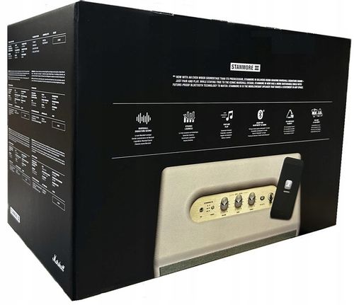 MARSHALL STANMORE III CREAM kremowy głośnik BLUETOOTH retro, przenośny na Arena.pl