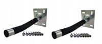 2x Wieszaki uchwyt stalowe haki na koła opony rower drabinę narzędzia100kg