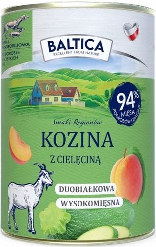 Mokra karma dla psa Baltica MIX SMAKÓW Hipoalergiczna Bezzbożowa - 6 x 400g na Arena.pl