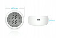 Czujnik Temperatury i Wilgotności ZigBee TUYA LCD Smart Life Dom Higrometr