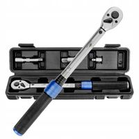 Klucz dynamometryczny 3/8 10-60 Nm CrV Blokada grzechotki GRATIS Zestaw