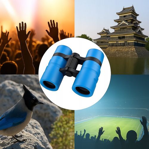 Lornetka Dla Dzieci Zabawkowa 4x30 Podręczna Kieszonkowa Powiększenie Lupa na Arena.pl