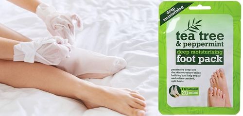 Skarpetki nawilżające do stóp na noc maska do na suche stopy pięty ZESTAW na Arena.pl