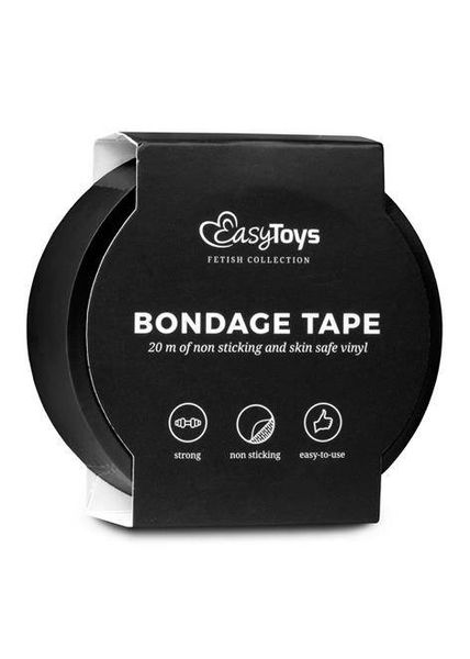 Czarna Taśma Do Krepowania - Bondage Tape zdjęcie 1
