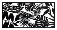 OBRAZ AŻUROWY DEKORACJA ŚCIENNA 3D liście monstera palma L panel 60x30cm