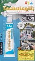 klej silikon uniwersalny biały 20ml - tq s-013
