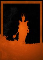 Dusk of Villains - Sauron, Władca Pierścieni - plakat 70x100 cm