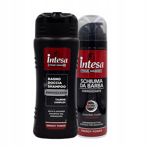 Intesa Pianka Do Golenia Tauryna 300 Ml + Intesa Men Żel Pod Prysznic 2W1 T na Arena.pl