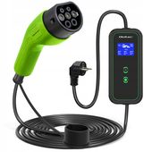Ładowarka Qoltec do samochodu elektrycznego EV 2 w 1 typ2 | 3.5kW | 230V
