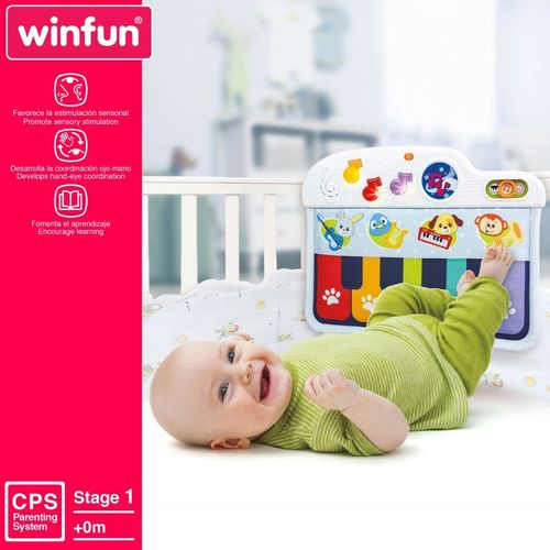 Pianino Interaktywne dla Bobasa Winfun 42 x 3 x 32 cm (4 Sztuk) na Arena.pl