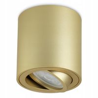 Oprawa Natynkowa Halogenowa Tuba GU10 LED złota spot kinkiet sufitowa