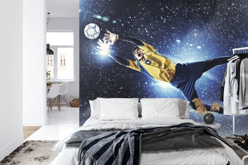 Emaga Fototapeta Bramkarz W Locie Vinyl Strukturalny 450x300 na Arena.pl