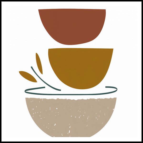 Plakat 90x90cm Spójna Forma zdjęcie 3