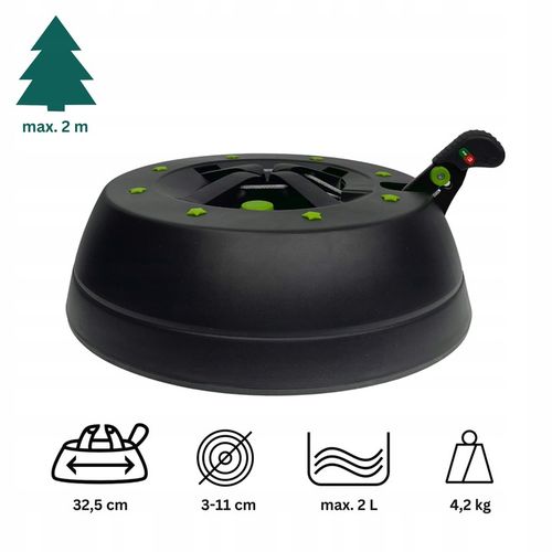 STABILNY STOJAK CHOINKOWY KAMAI START 1 PRO DO DRZEWKA 2 METRY ANTRACYT 4KG na Arena.pl