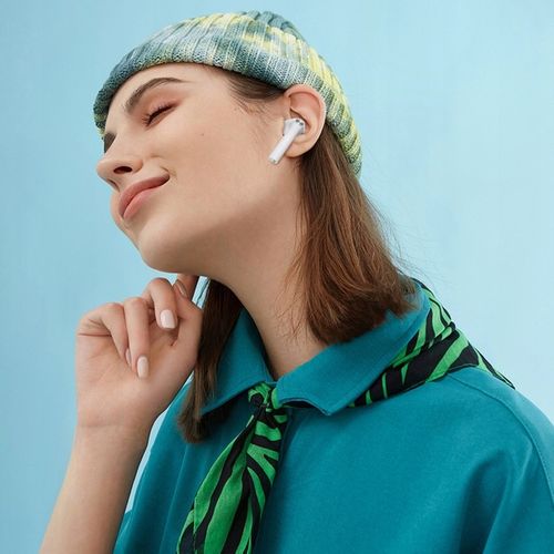 Słuchawki bezprzewodowe douszne Manta RYTMO X białe TWS mikrofon 59ms na Arena.pl