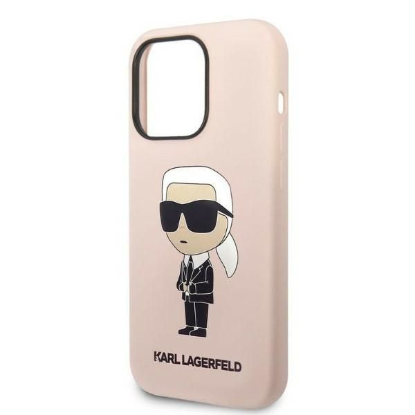 Etui Karl Lagerfeld do iPhone 14 Pro, Różowy zdjęcie 6