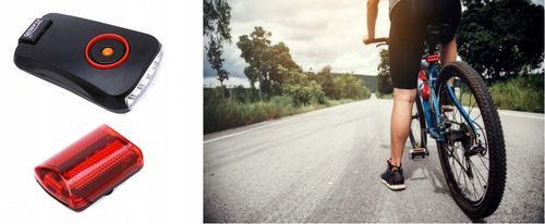 Lampki Rowerowe TYŁ PRZÓD na Arena.pl