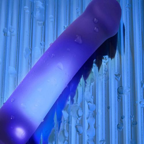Glow-Led Dildo Purple - M na Arena.pl