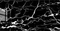 PANEL ŚCIENNY SAMOPRZYLEPNY PŁYTKA PCV CZARNY MARMUR SMUGI 60x30cm POŁYSK