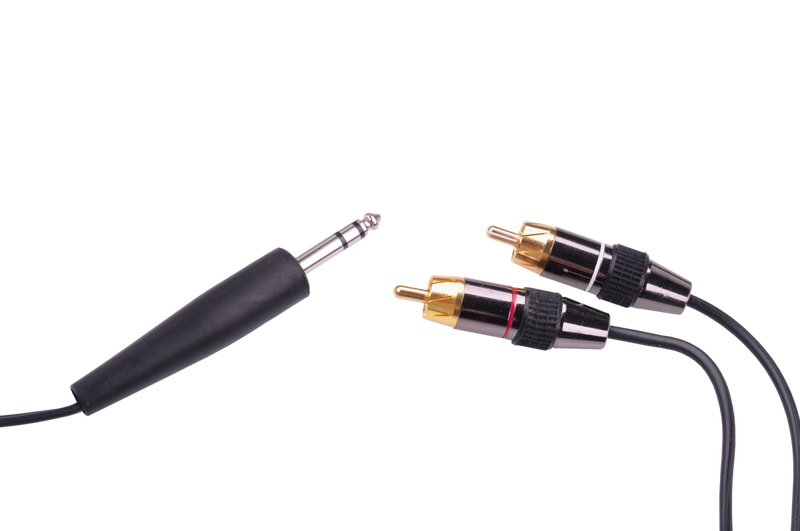 KPO3867-3 Kabel JACK 6.3 stereo - 2RCA 3m zdjęcie 1