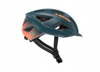 Kask rowerowy LAZER Cerro KinetiCore Niebiesko-pomarańczowy MTB (rozmiar M)