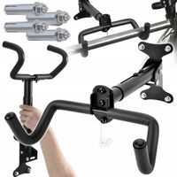 SOLIDNY Wieszak na Rower Ścianę UCHWYT Hak Rowerowy STAL GUMOWY REGULOWANY