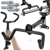 SOLIDNY Wieszak na Rower Ścianę UCHWYT Hak Rowerowy STAL GUMOWY REGULOWANY