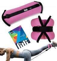 OBCIĄŻNIKI NA KOSTKI RĘCE 1 KG CIEŻARKI NA NOGI NADGARSTKI 2x 1KG