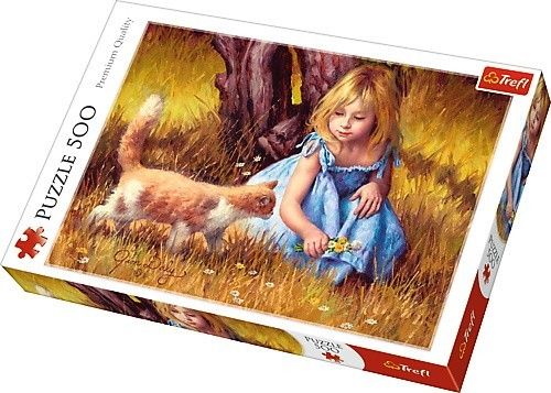 Trefl Puzzle 500 elementów W centrum uwagi na Arena.pl