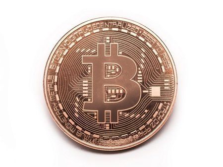 BITCOIN BTC W KAPSLU-MONETA KOLEKCJONERSKA zdjęcie 1