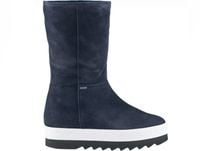 Högl Śniegowce damskie - Gore-Tex, ocieplane - rozmiar 40 - granatowy zamsz