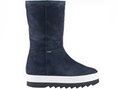 Högl Śniegowce damskie - Gore-Tex, ocieplane - rozmiar 40 - granatowy zamsz