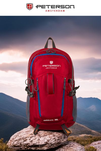plecak ptn jps-02-8498 red/blu zdjęcie 7