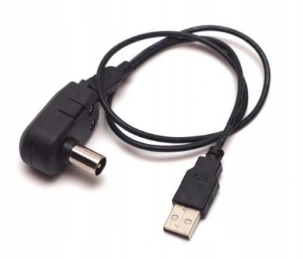 ANTENA DOOKÓLNA DVB-T2 AKTYWNA KOMPAKTOWA 4K HD MUXy Szara zasilanie USB na Arena.pl