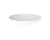 TALERZ GŁĘBOKI PORCELANOWY BIAŁY CHODZIEŻ DALIA C001 21,5 CM GAT II