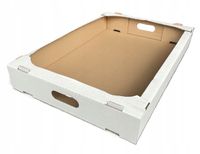 Karton na pączki ciasto 400x300x85 mm - 50 sztuk