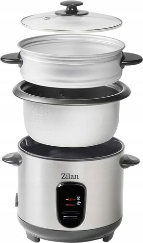 RYŻOWAR GARNEK DO RYŻU PAROWAR DO RYŻU WARZYW 2W1 3,2L 500W na Arena.pl