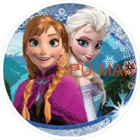 Opłatek na tort Urodziny Elsa Anna Kraina Lodu Frozen Tekst Gratis