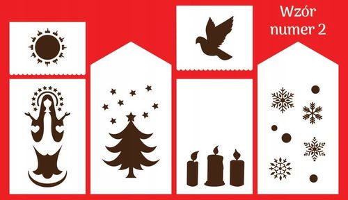 LAMPION ADWENTOWY NA RORATY BIAŁY PODŚWIETLANY na Arena.pl