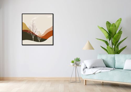 Plakat 80x80cm Pustynia Widzi na Arena.pl