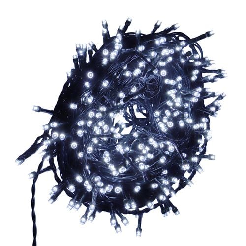 lampki choinkowe 400 led - zimne białe na choinkę świąteczne girlanda na Arena.pl