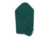 Dwustronny rożek dla niemowląt miękki bawełniany z wiązaniem