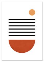 Plakat geometryczny boho styl 70x100 cm