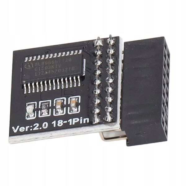 Moduł zabezpieczeń TPM 2.0 LPC 14pin do ASROCK zdjęcie 1