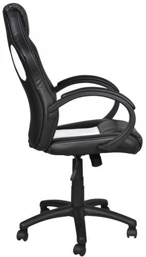 Fotel biurowy sportowy basic - biały na Arena.pl