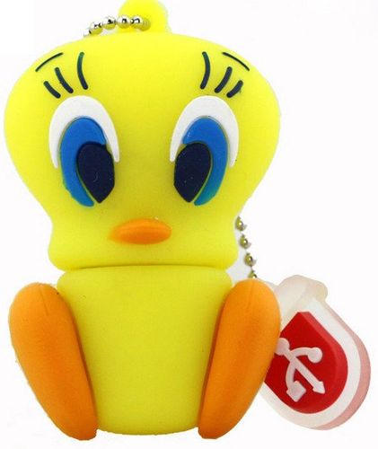 PENDRIVE USB SZYBKI FLASH DRIVE ULTRA PAMIĘĆ ZAWIESZKA PREZENT TWEETY 64GB na Arena.pl